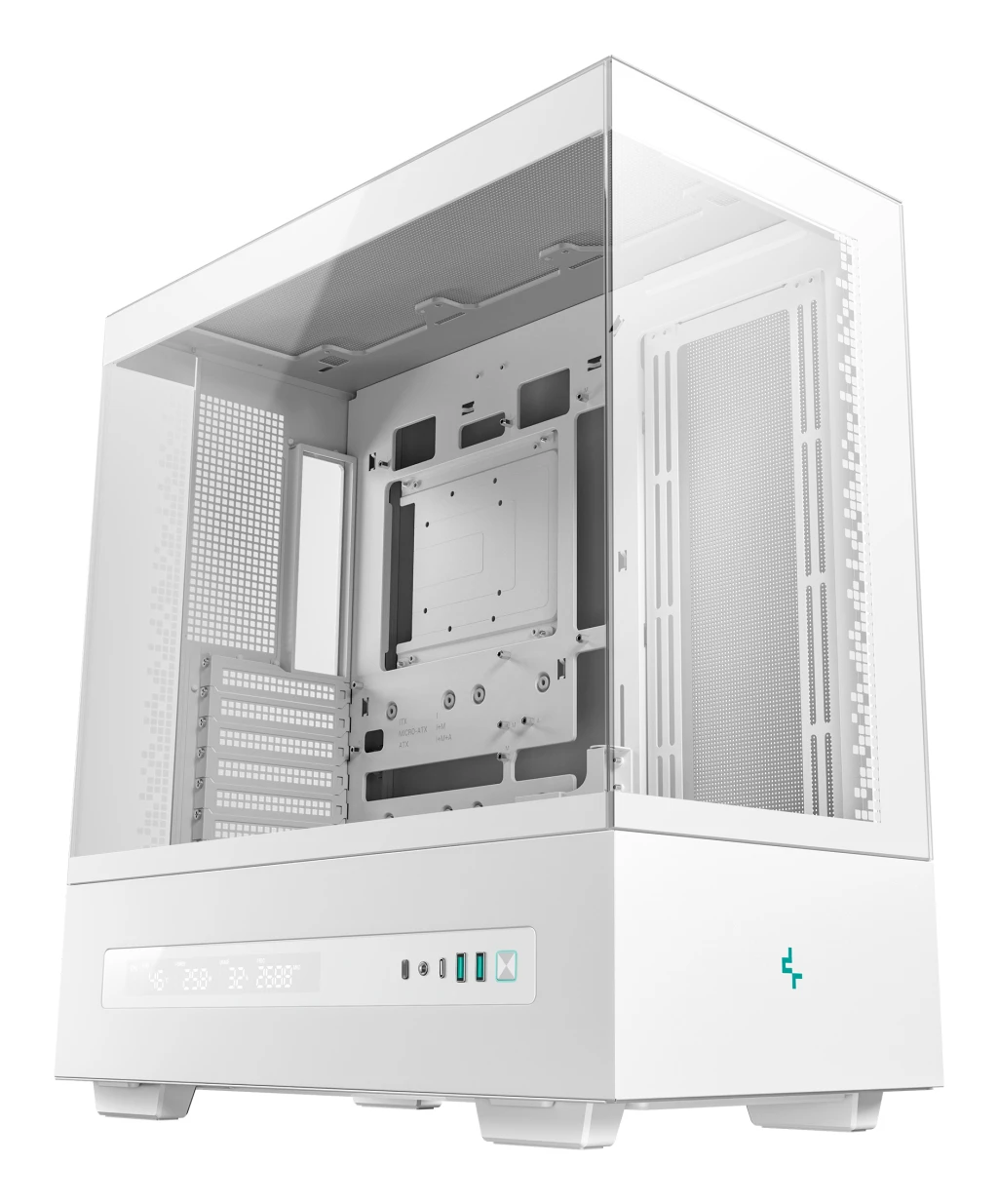Deepcool Case | CH690 DIGITAL WH | White | Mid Tower | Power supply included No | ATX PS2