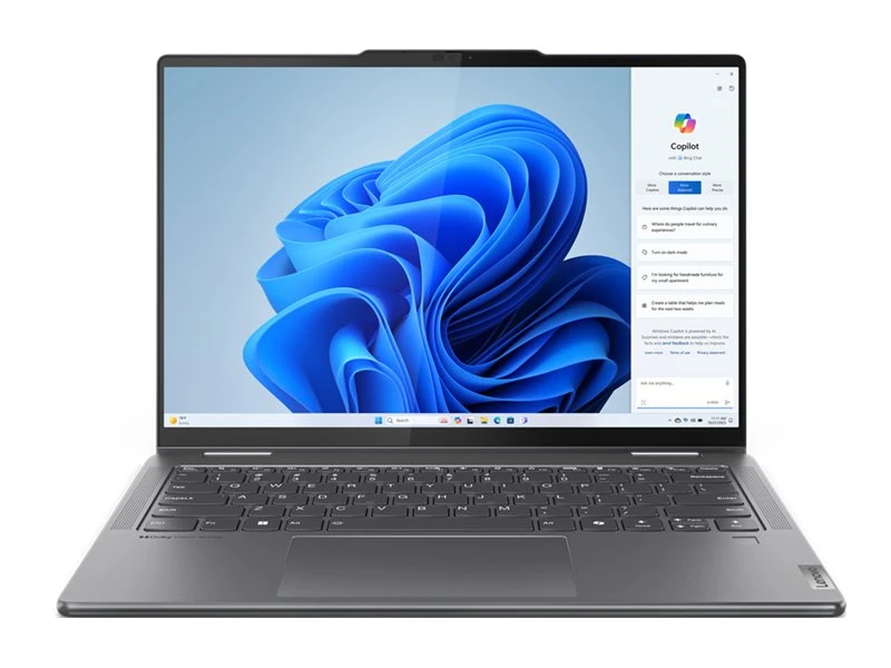 Lenovo Yoga 7 2-in-1 14IML9 | Storm Grey | 14 " | OLED | Touchscreen | WUXGA | 1920 x 1200 pixels | Glossy | Intel Core Ultra 5 | 125H | 16 GB | Soldered LPDDR5x | Solid-state drive capacity 512 GB | Intel Arc Graphics | Windows 11 Home | 802.11ax | Bluetooth version 5.3 | Keyboard language English | Keyboard backlit | Warranty 24 month(s) | Batter