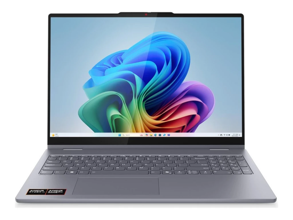 Lenovo IdeaPad 5 2-in-1 16AKP10 | Luna Grey | 16 " | IPS | Touchscreen | WUXGA | 1920 x 1200 pixels | Glossy | AMD Ryzen AI 5 | 340 | 16 GB | Soldered LPDDR5x | Solid-state drive capacity 512 GB | AMD Radeon 840M Graphics | Windows 11 Home | 802.11ax | Bluetooth version 5.3 | Keyboard language Nordic | Keyboard backlit | Warranty 24 month(s) | Batt