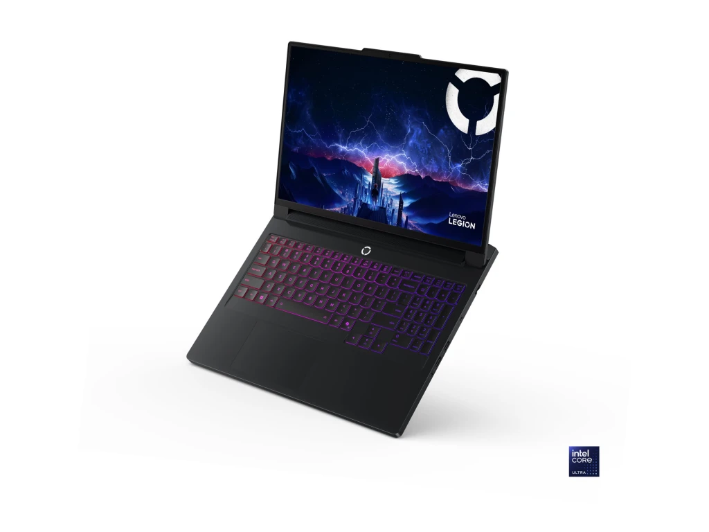 Lenovo Legion Pro 7 16IAX10H | Eclipse Black | 16 " | OLED | WQXGA | 2560 x 1600 pixels | Intel Core Ultra 9 | 275HX | 32 GB | CSODIMM DDR5 | Solid-state drive capacity 2x1000 GB | NVIDIA GeForce RTX 5080 | GDDR7 | 16 GB | Windows 11 Home | 802.11be | Bluetooth version 5.4 | Keyboard language Nordic | Keyboard backlit | Warranty 24 month(s) | Batte