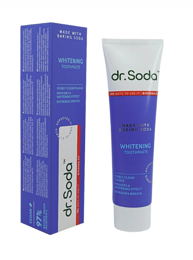 Soda | Toothpaste "Whitening", 100 ml | dr. Soda