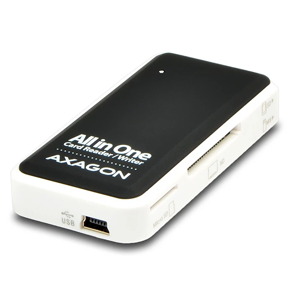 Axagon CRE-X1 kaardilugeja USB 2.0 Must, Valge