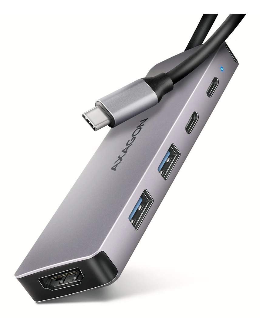 AXAGON USB-C 5Gbps 5in1 Hub | HMC-5H60