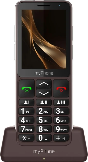 myPhone Bueno LTE Praline Collection | Brown | 2.8 " | IPS | 48 MB | 128 MB | Single SIM | MicroSD | 3G | Bluetooth | Main camera resolution 2 MP | 2000 mAh