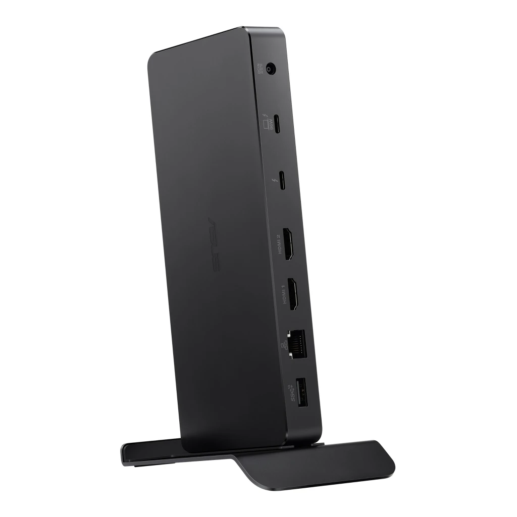 ASUS Triple 4K Thunderbolt 4 Dock DC500 Juhtmega ühendatud Must