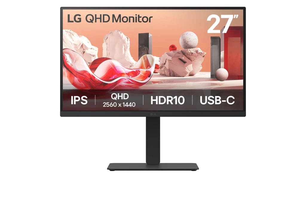 LG | 27BA75QB-B | 27 " | IPS | 16:9 | 100 Hz | 5 ms | 2560 x 1440 pixels | 280 cd/m² | HDMI ports quantity 1 | Black