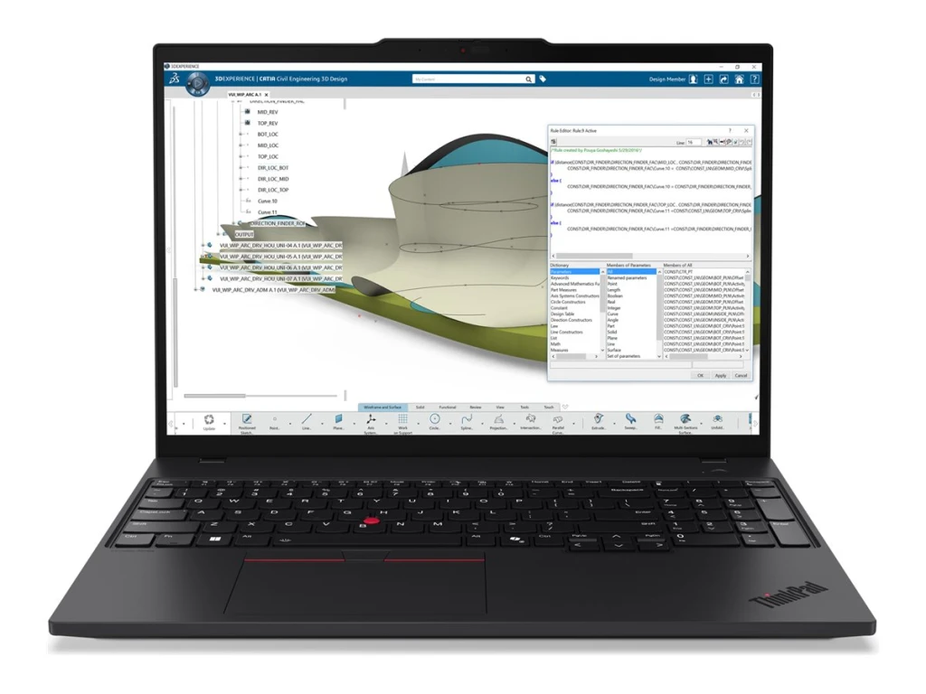 Lenovo ThinkPad P16s G4 AMD | Black | 16 " | IPS | WUXGA | 1920 x 1200 pixels | Anti-glare | AMD Ryzen AI 7 PRO | 350 | 32 GB | SO-DIMM DDR5 | Solid-state drive capacity 1000 GB | AMD Radeon 860M Graphics | Windows 11 Pro | 802.11be | Bluetooth version 5.4 | Keyboard language Nordic | Keyboard backlit | Warranty 36 month(s) | Battery warranty 12 mo