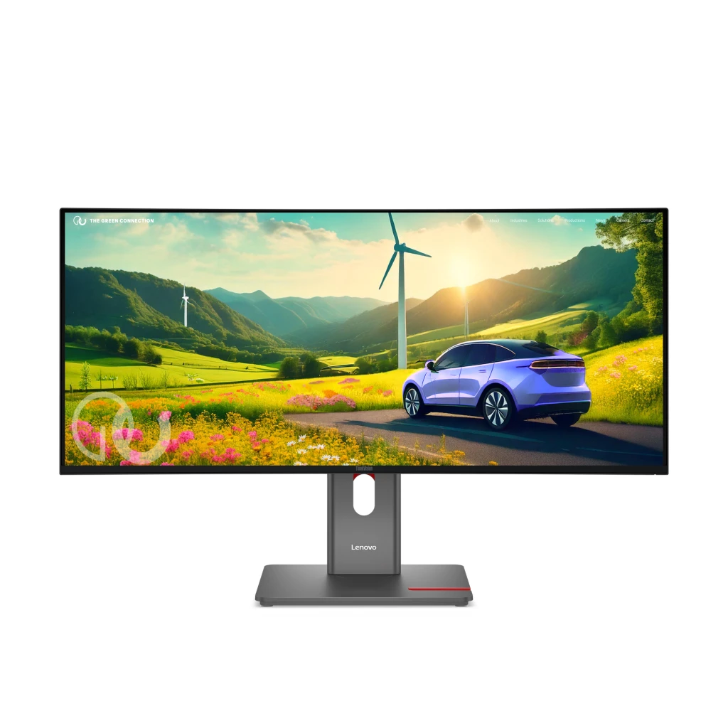 Lenovo ThinkVision | P34WD-40 | 34 " | IPS | 21:9 | 120 Hz | 4 ms | 3440x1440 pixels | 350 cd/m² | HDMI ports quantity 1 | Eclipse black | Warranty 36 month(s)