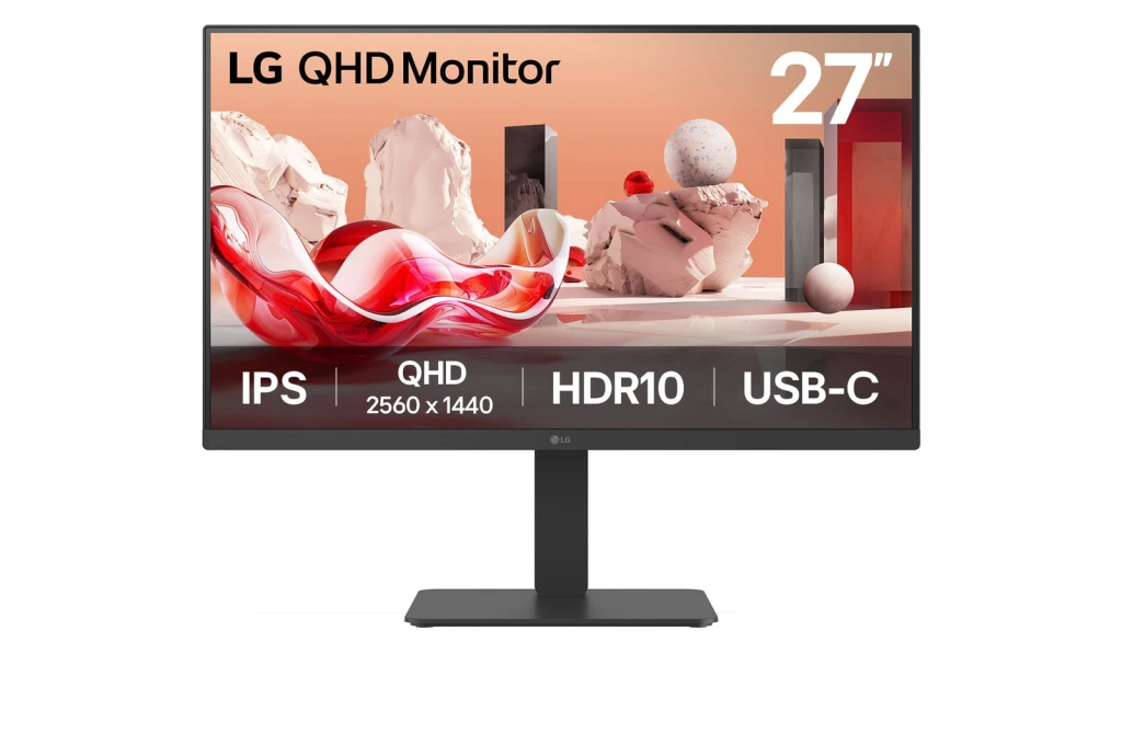 LG 27BA65QB-B | 27 " | IPS | 16:9 | 100 Hz | 5 ms | 2560 x 1440 pixels | 350 cd/m² | HDMI ports quantity 1