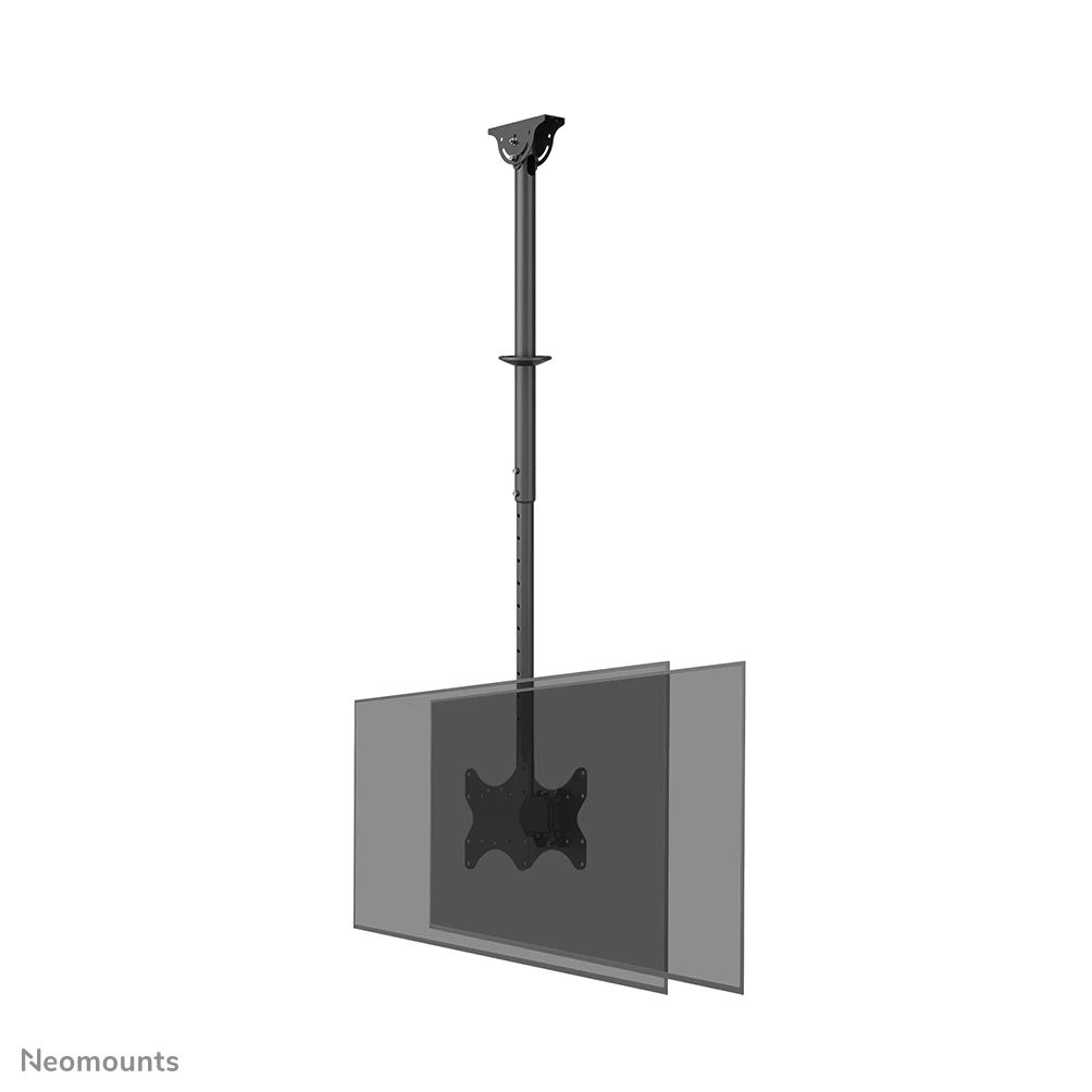 Neomounts CL35-340BL22 Dual Monitor/TV Mount Ceiling | Adjustable Height, Rotate, Tilt, Swivel | 23-42 " | Maximum weight (capacity) 45 kg | Black