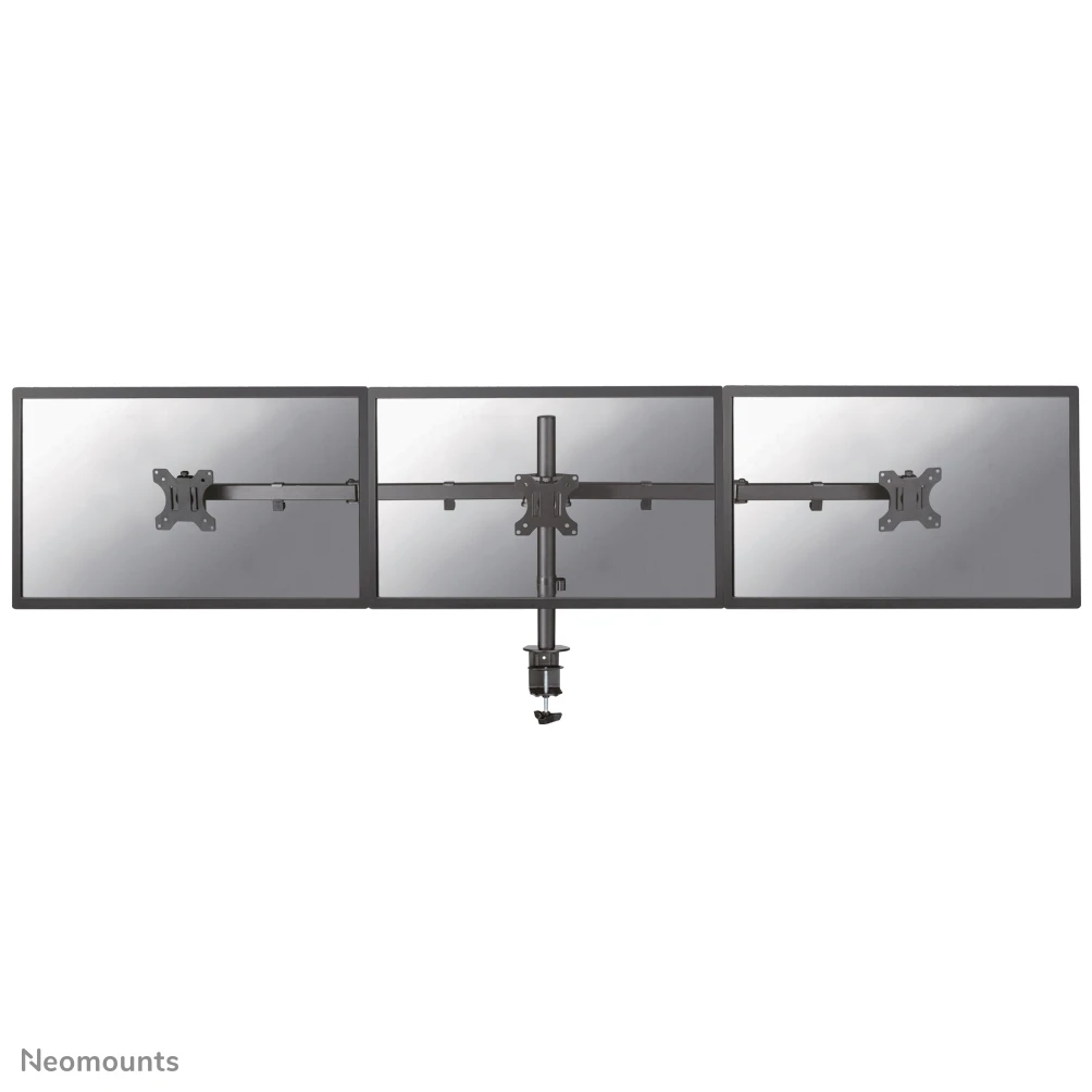 Neomounts Desk Mount | FPMA-D550D3BLACK Monitor Arm | Adjustable Height, Rotate, Tilt, Swivel | 10-27 " | Maximum weight (capacity) 6 kg | Black