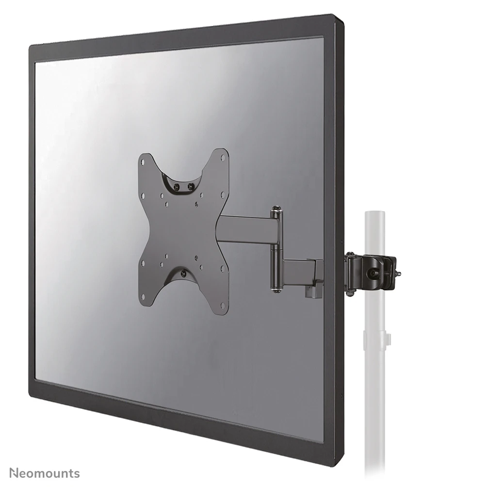 Neomounts FL40-450BL12 TV pole mount | Full motion, Tilt, Rotate, Swivel | 23-42 " | Maximum weight (capacity) 25 kg | Black