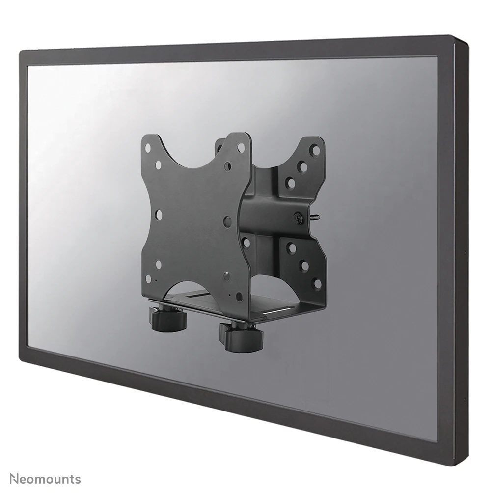 Neomounts NM-TC100BLACK CPU-hoidja Monitori aluse külge paigaldatav protsessori hoidja Must