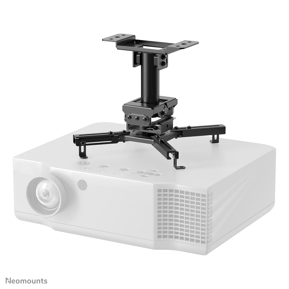 Neomounts Ceiling mount | CL25-530BL1 Beamer ceiling mount | Rotate, Tilt, Swivel | Maximum weight (capacity) 45 kg | Black