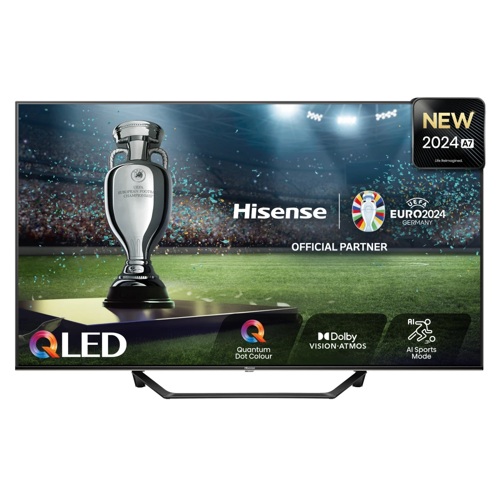 Hisense 55A7NQ teler 139,7 cm (55") 4K Ultra HD Nutiteleri funktsioon WiFi Hall 275 cd/m²