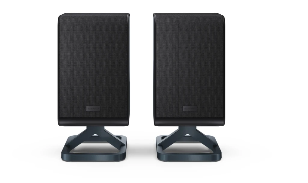 Sharp | 2.0.2 Wireless Rear Surround Speakers | HT-SPR52021(BK) | 200 W | Black | Wireless connection