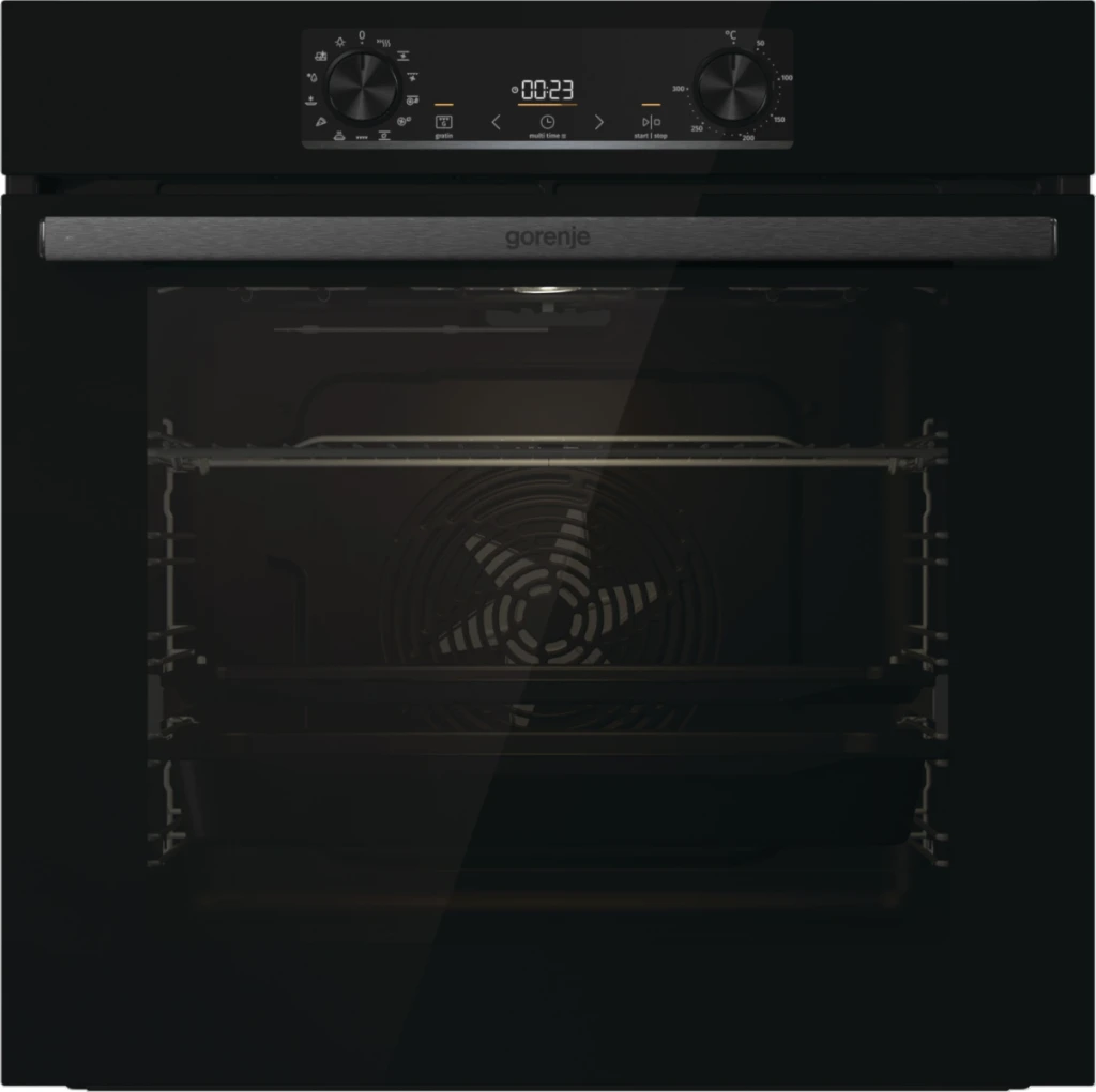 Gorenje Oven | BOS6737E13FBG | 77 L | Electric | AquaClean | Mechanical | Steam function | Height 59.5 cm | Width 59.5 cm | Stainless steel