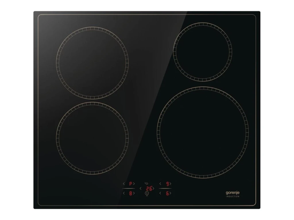 Gorenje Hob | GI6401CLBSC | Induction | Number of burners/cooking zones 4 | Electronic | Timer | Black