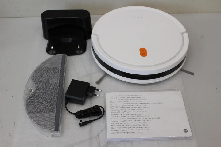 SALE OUT. Xiaomi Robot Vacuum E5 (White) EU | Xiaomi | Robot Vacuum (EU) | E5 | Wet&Dry | 2600 mAh | Dust capacity 0.4 L | 2000 Pa | White | DEMO