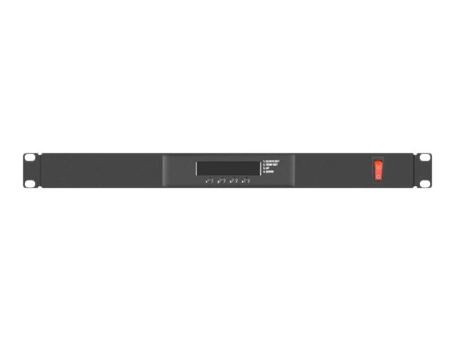 Lanberg 19" fan unit/ventilation panel with LCD 4 fans + thermostat 230V | AK-1503-B | Black