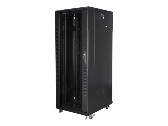 Lanberg | Rack cabinet 19" free-standing 32U/600x800 (flat pack) | FF01-6832-12B | Black
