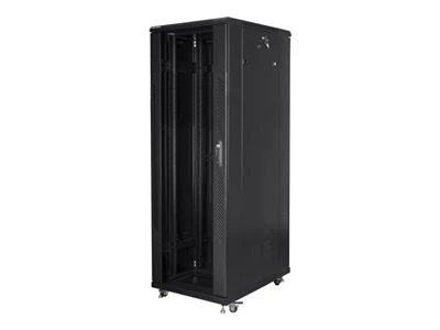 Lanberg | Rack cabinet 19" free-standing 47U/800x800 (flat pack) | FF01-8847-12B | Black