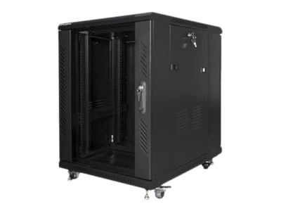 Lanberg | Rack cabinet 19" free-standing 15U/600x800 (flat pack) | FF01-6815-12B | Black