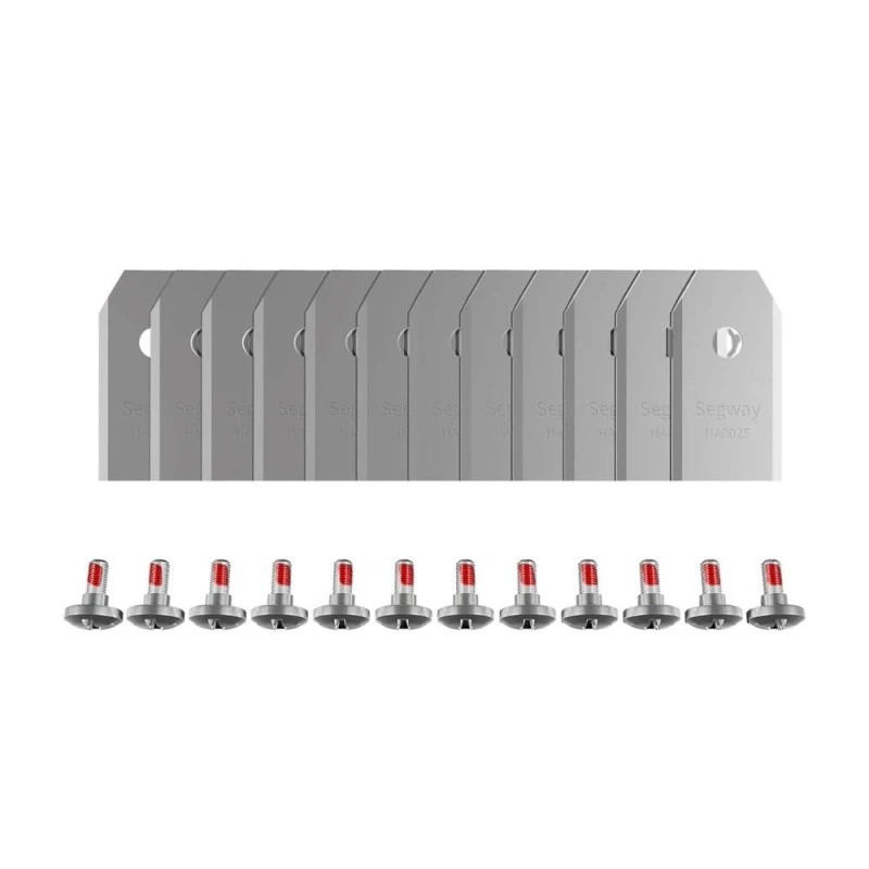 Segway Navimow Robot Lawn Mower Stainless Steel Blade Assembly, 12 pcs