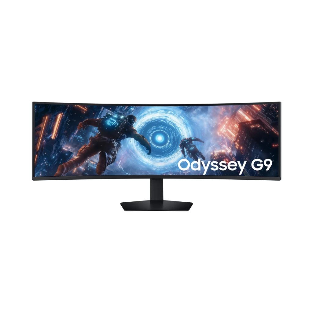 Samsung LS49FG910EUXEN | 49 " | VA | DQHD | 32:9 | 144 Hz | 1 ms | 5120 x 1440 pixels | 350 cd/m² | HDMI ports quantity 2 | Black