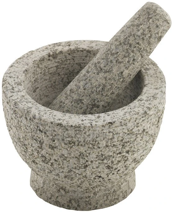 AXENTIA | Spice mortar, Granite, 15 x 11 cm