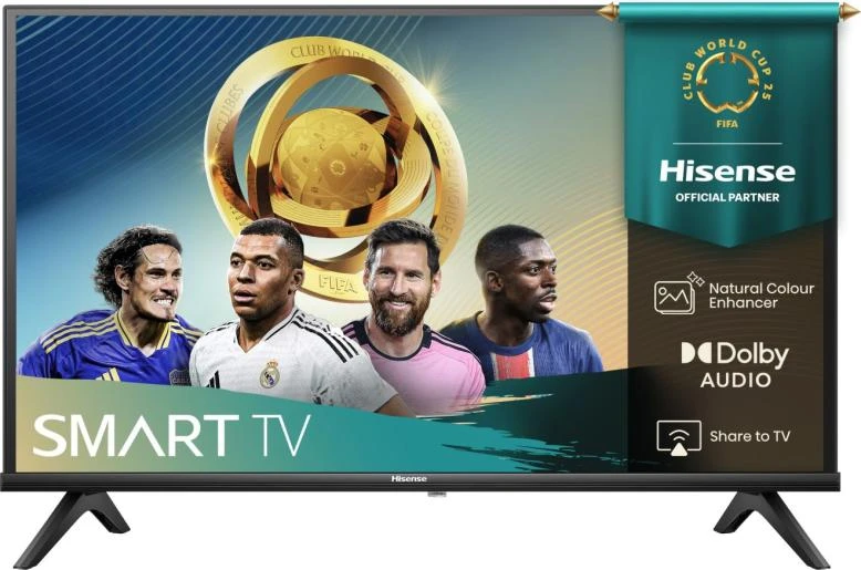 Hisense HD Smart TV | 32A4Q | 32" | Smart TV | VIDAA OS | HD | Black