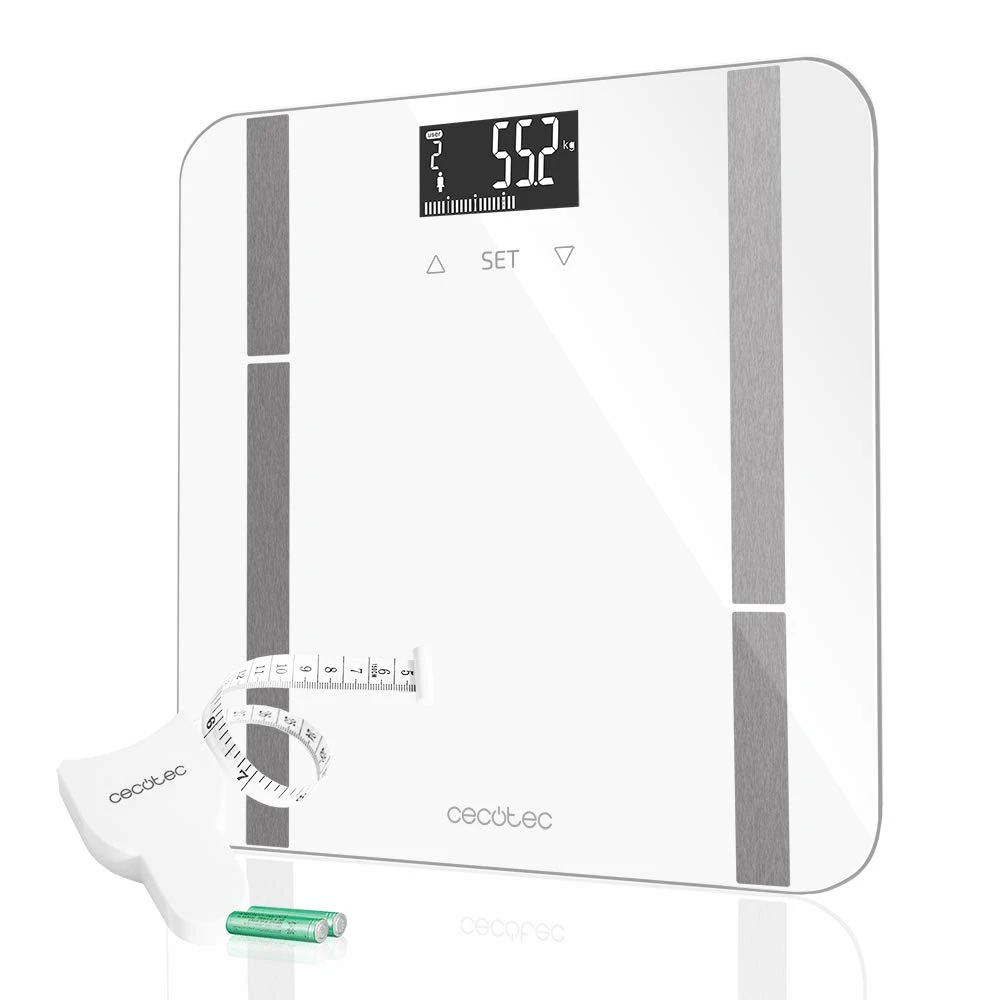 Cecotec Smart Bathroom Scale | Surface Precision 9400 Full Healthy | Maximum weight (capacity) 180 kg | Accuracy 100 g | White
