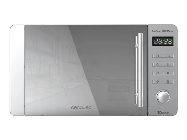Cecotec Microwave Oven | ProClean 5120 Mirror | Free standing | 20 L | 700 W | Grill | ‎Stainless Steel