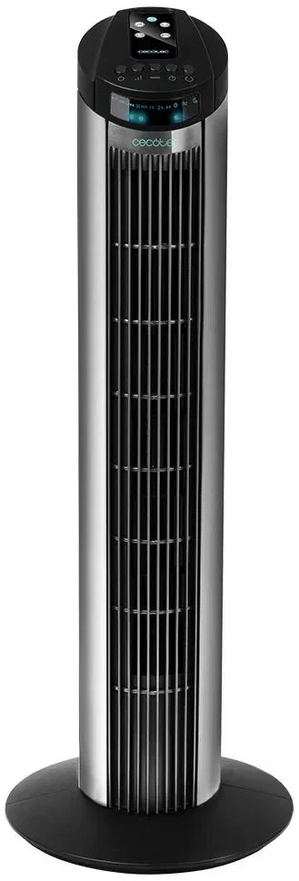 Cecotec Fan | EnergySilence 890 Skyline | Tower Fan | Black | Number of speeds 3 | Oscillation | 50 W | Remote control