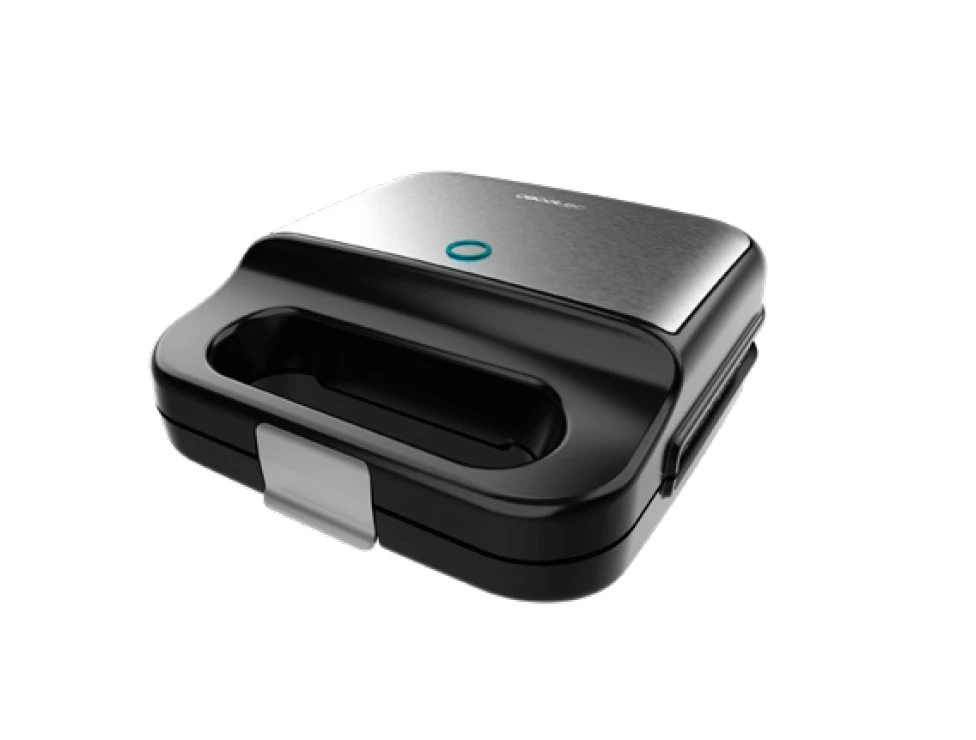 Cecotec Sandwich Maker | Rock’nToast 4in1 | 1000 W | Number of plates 4 | Black