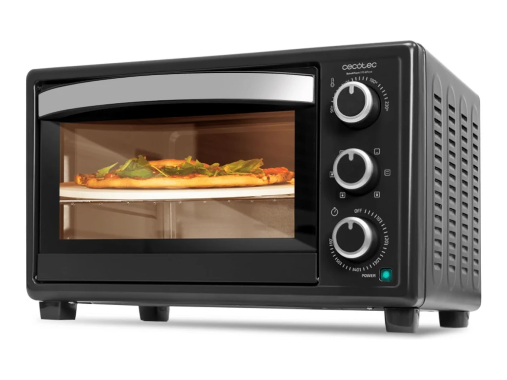 Cecotec Mini Oven | Bake&Toast 2600 Black 4Pizza | 26 L | 1500 W | Black