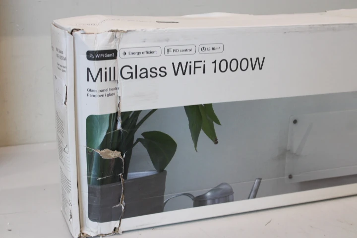 SALE OUT.  | Mill | Heater | GL1000LWIFI3 WiFi Gen3 | Panel Heater | Power 1000 W | White | DAMAGED PACKAGING, MARK ON CABLE.