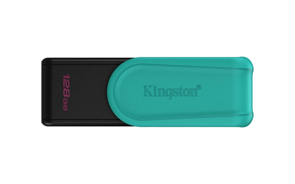 Kingston Technology DataTraveler Exodia S USB-välkmälu 128 GB USB tüüp A 3.2 Gen 1 (3.1 Gen 1) Must, Türkiis