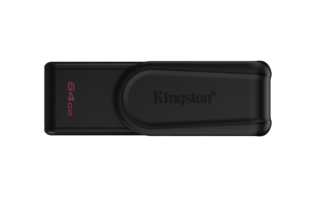Kingston USB Flash Drive | DataTraveler Exodia S | 64 GB | USB 3.2 Gen 1 | Black