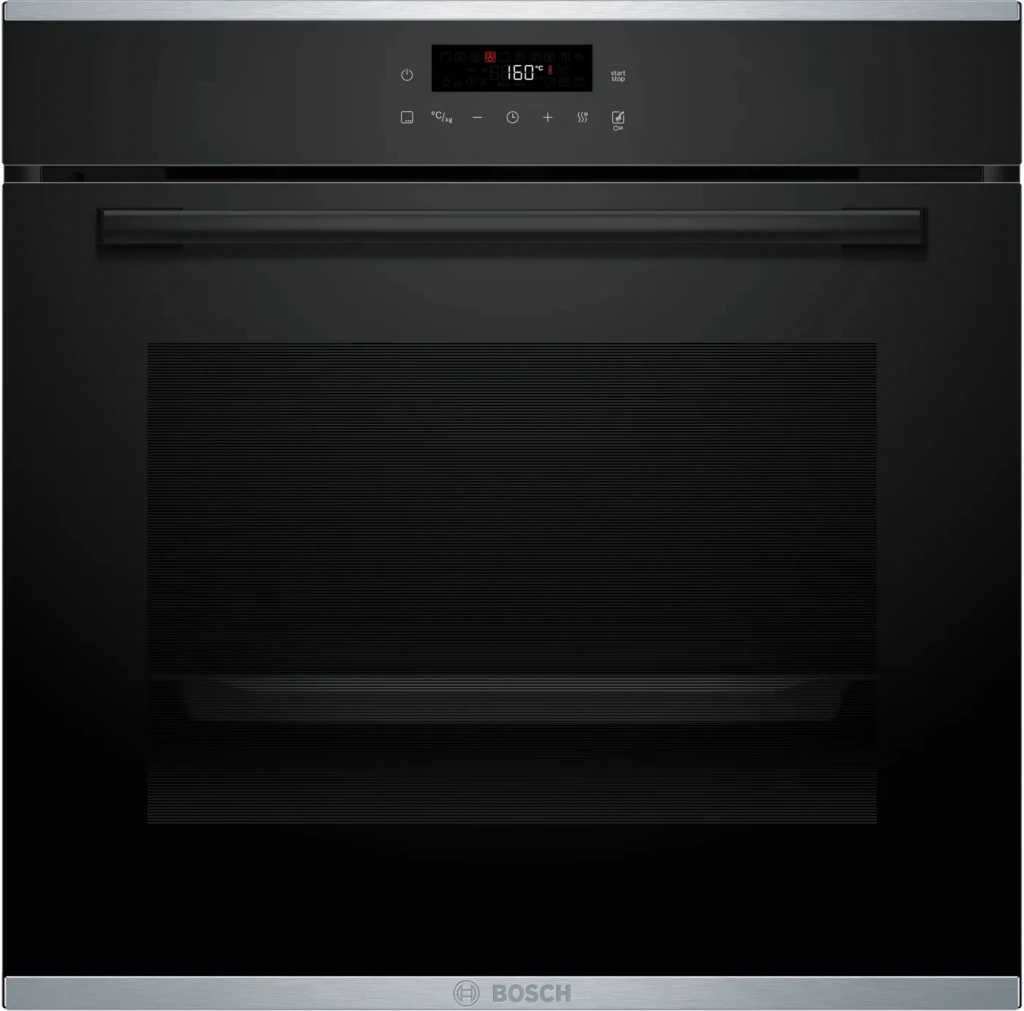 Bosch Oven | HBA272BB3 | 71 L | Electric | Pyrolysis/Hydrolytic | Touch control | Height 59.5 cm | Width 59.4 cm | Black