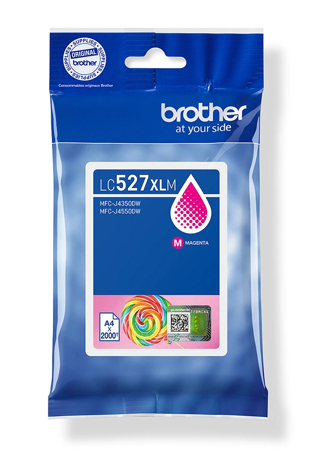 Brother LC527XLM Magenta High Yield Inkjet Cartridge | Brother