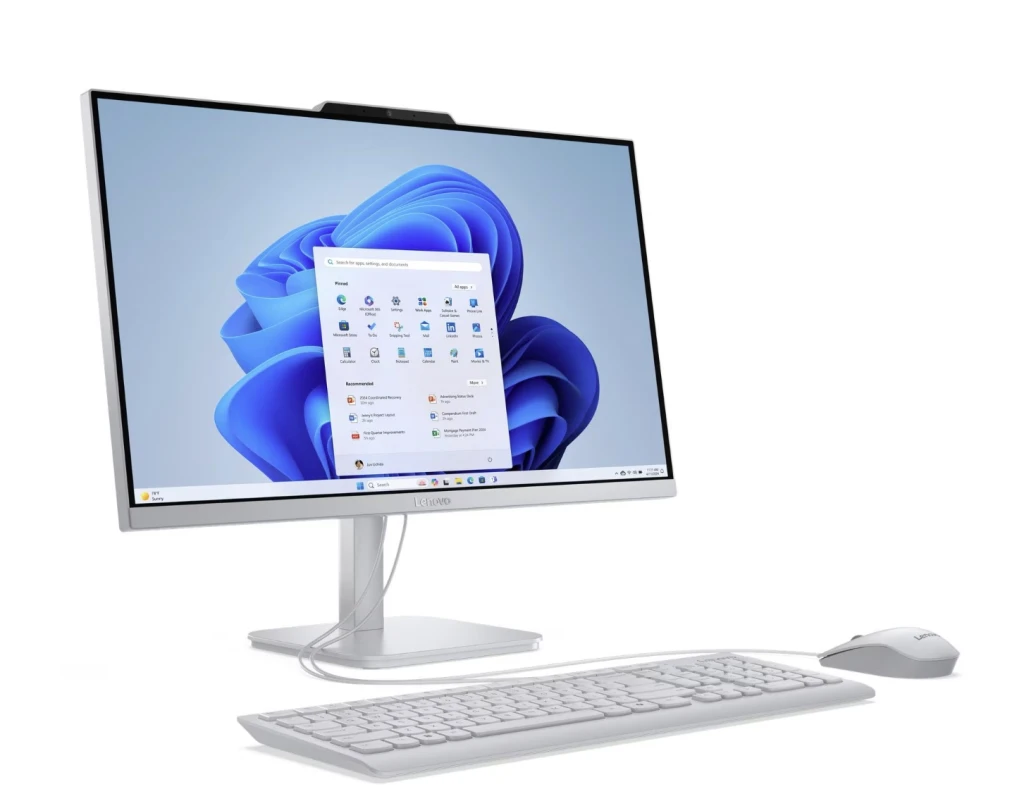 Lenovo AIO | A100 | Desktop | AIO | 23.8 " | Intel Core i3 | i3-N305 | 8 GB | SO-DIMM DDR4 | 512 GB | Intel UHD Graphics | English | Windows 11 Home | Warranty 24 month(s)