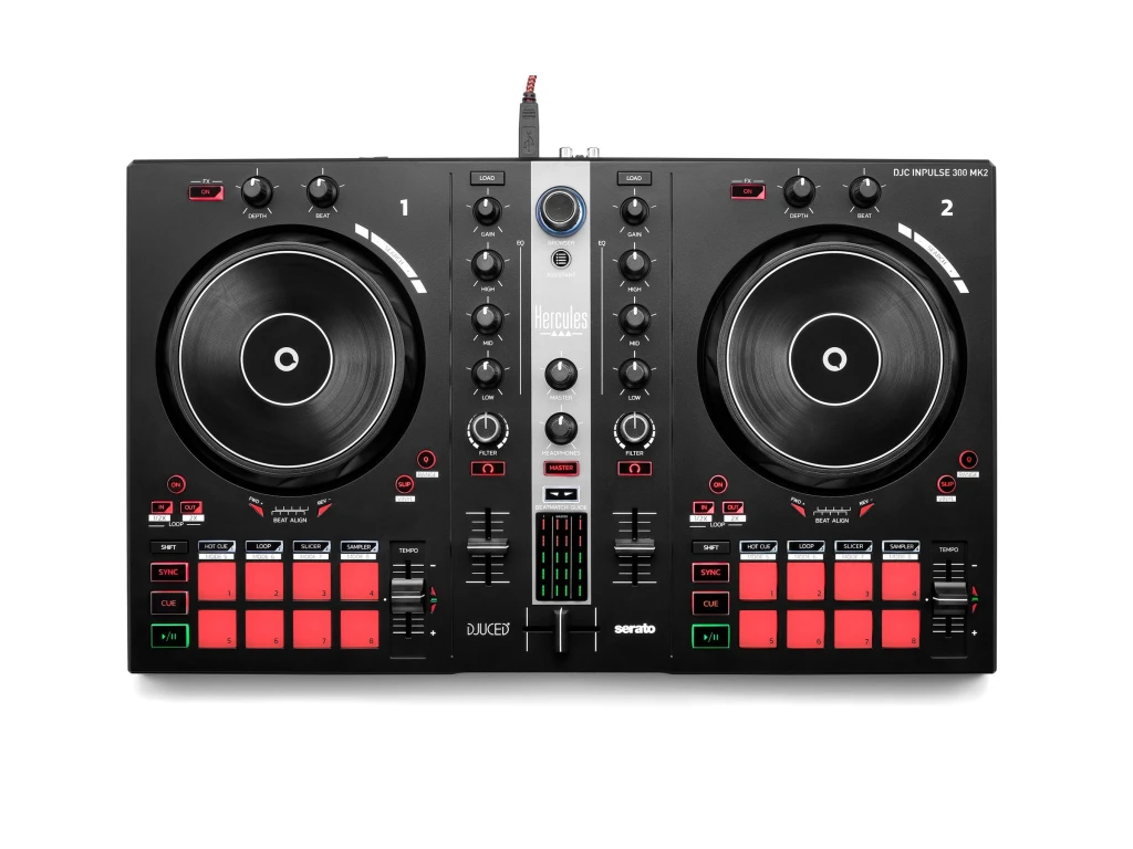 Hercules | DJ controller | DJ Essentials Kit | Speakers | USB connectivity