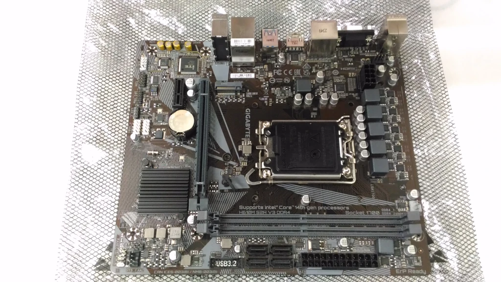 SALE OUT. Gigabyte H610M S2H V3 DDR4 G1.0 | Gigabyte H610M S2H V3 DDR4 G1.0 | Processor family Intel | Processor socket LGA1700 | DDR4 | Supported hard disk drive interfaces SATA, M.2 | Number of SATA connectors 4 | USED, REFURBISHED, WITHOUT ACCESSORIES, ONLY BACK PANEL INCLUDED