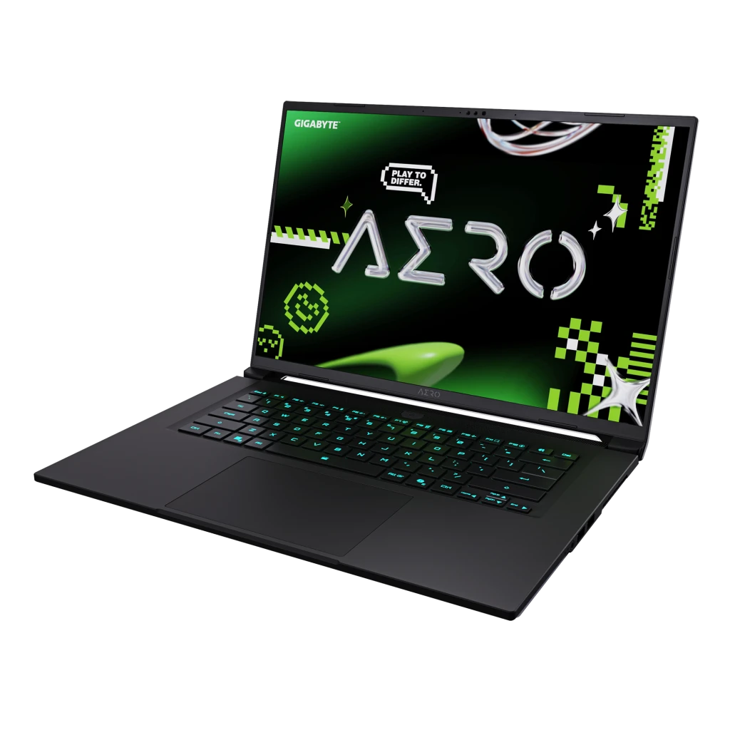 Gigabyte AERO X16 1WH-93EEC64DH | 16 " | AMD Ryzen Al 7 | 350 | 32 GB | DDR5 | Solid-state drive capacity 1000 GB | NVIDIA GeForce RTX 5070 | GDDR7 | 8 GB | Windows 11 Home | 802.11ax | Bluetooth version 5.2 | Keyboard language US international | Keyboard backlit | Warranty 24 month(s)