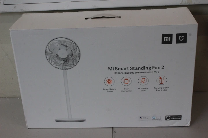 SALE OUT. Xiaomi Mi Smart Standing Fan 2 EU | Xiaomi Mi Smart Standing Fan | 2 | Stand Fan | USED | White | Oscillation | 15 W