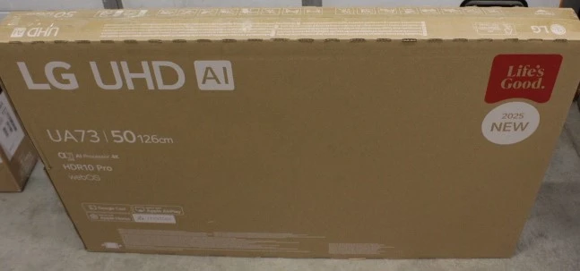 LG 50UA73003LA | 50 | Smart TV | webOS 25 | UHD | DAMAGED PACKAGING