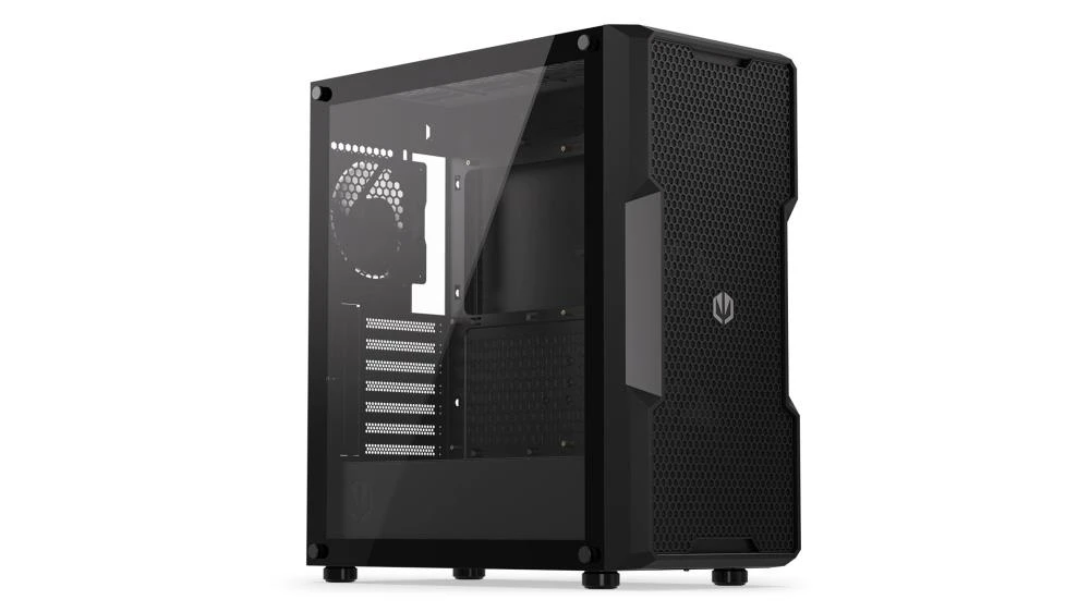 Case|ENDORFY|Regnum 400 Air|MidiTower|Case product features Transparent panel|Not included|ATX|MicroATX|MiniITX|Colour Black|EY2A008