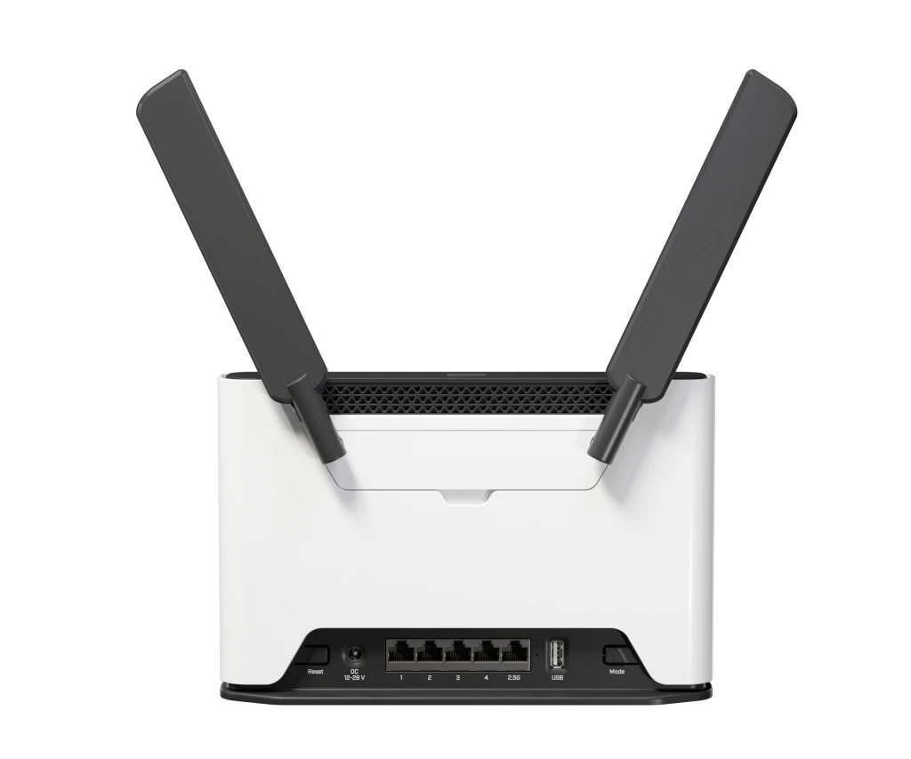 MikroTik Chateau 5G R17 ax S53UG+5HaxD2HaxD-TC&RG650E-EU | 802.11ax | 1200 Mbit/s | 10/100/1000 Mbit/s | Ethernet LAN (RJ-45) ports 4 | Mesh Support No | MU-MiMO Yes | 1