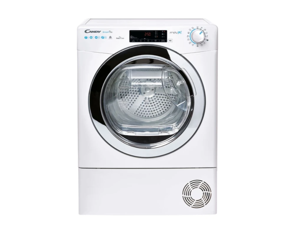 Candy Dryer Machine | CSO4 H7A1TCEX-S | Energy efficiency class F | Front loading | LCD | Depth 48 cm | White